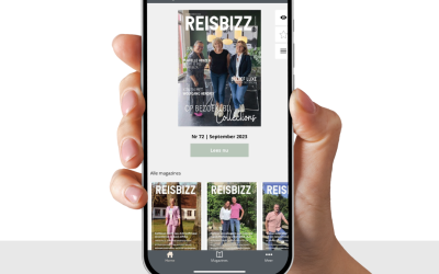 Reisbizz Magazine nu te lezen via de app