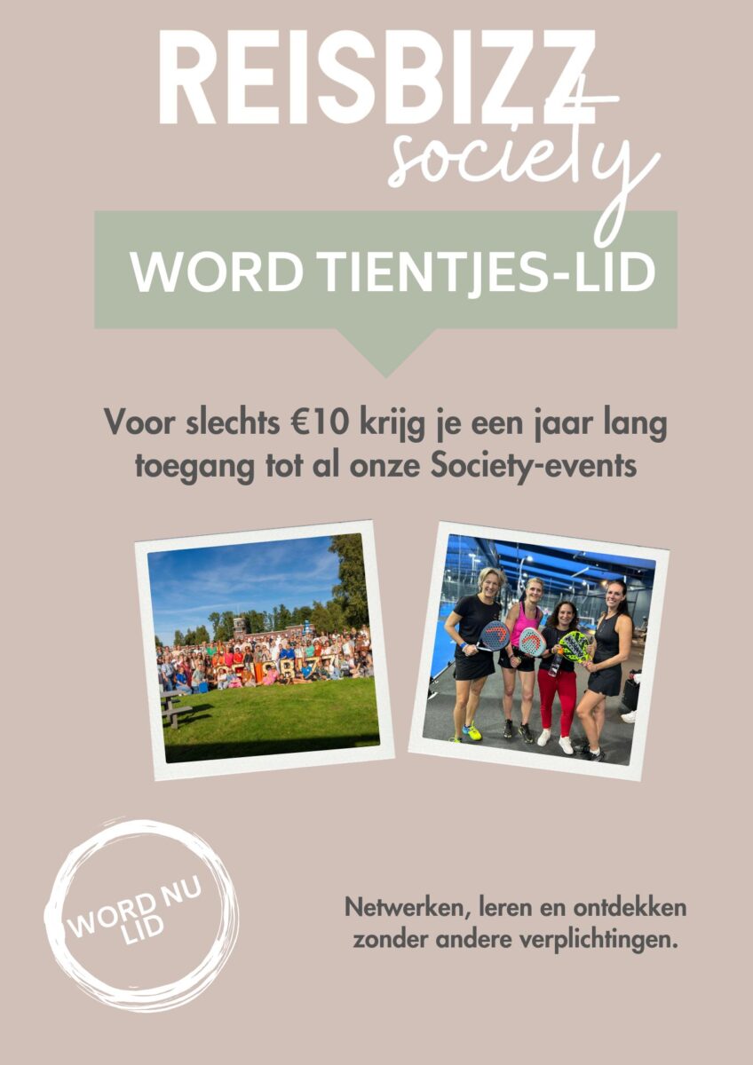 Tientjes-lid Reisbizz Society